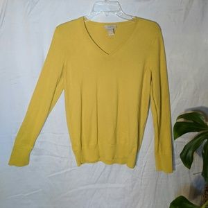 🌻Loft Outlet yellow sweater